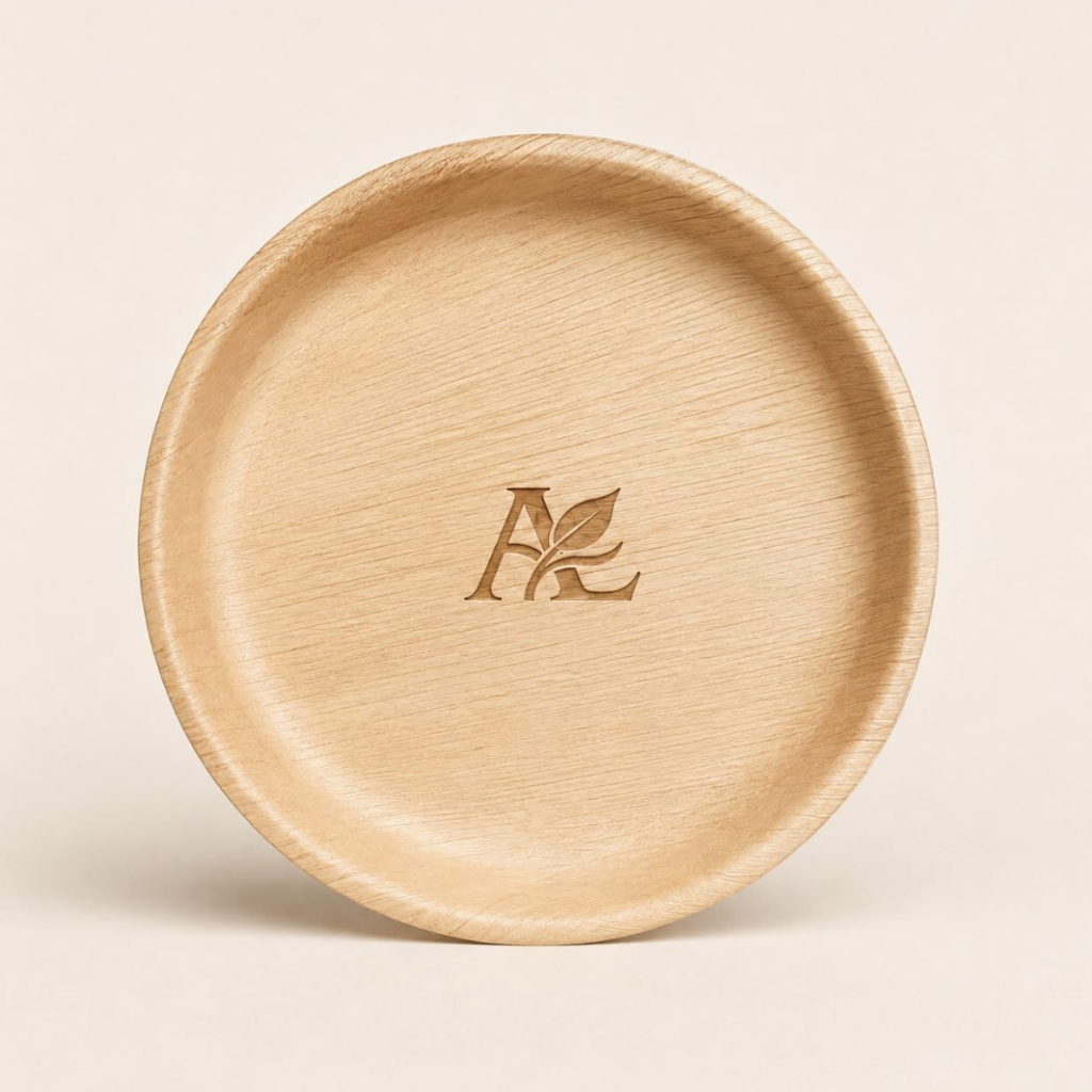 Aranyae Signature 10” Round Leaf Plate
