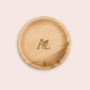 Aranyae Signature 4” Round Leaf Plate