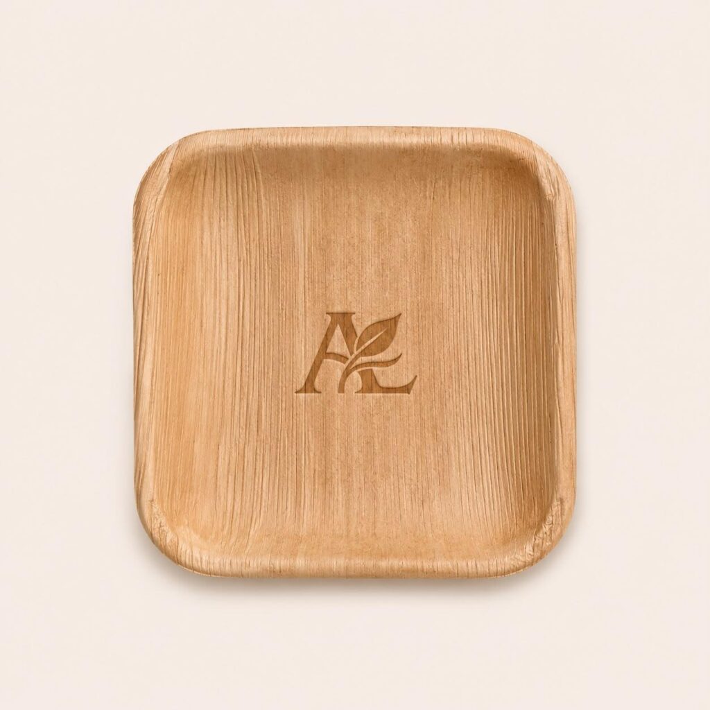 Aranyae Signature 7” Square Leaf Plate
