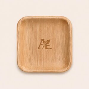 Aranyae Signature 7” Square Leaf Plate