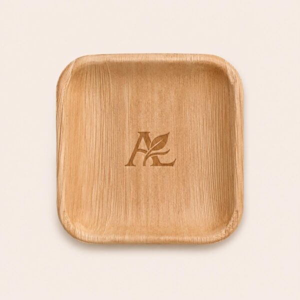 Aranyae Signature 7” Square Leaf Plate