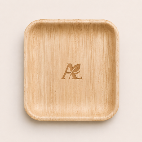 Aranyae Classic 9″ Square Leaf Plate